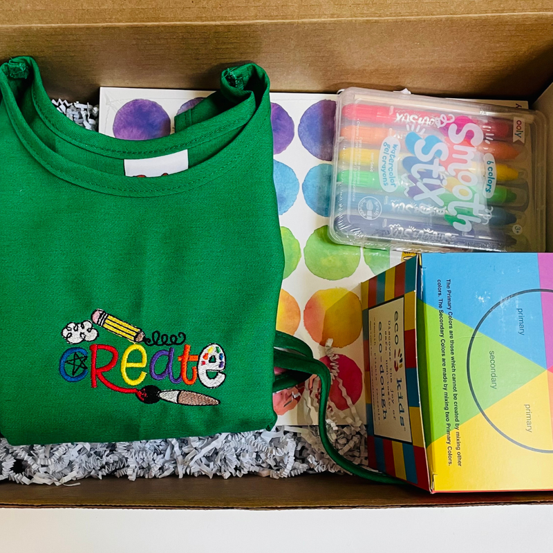 Personalized Art Box For Young Children – Sewing From The Hart