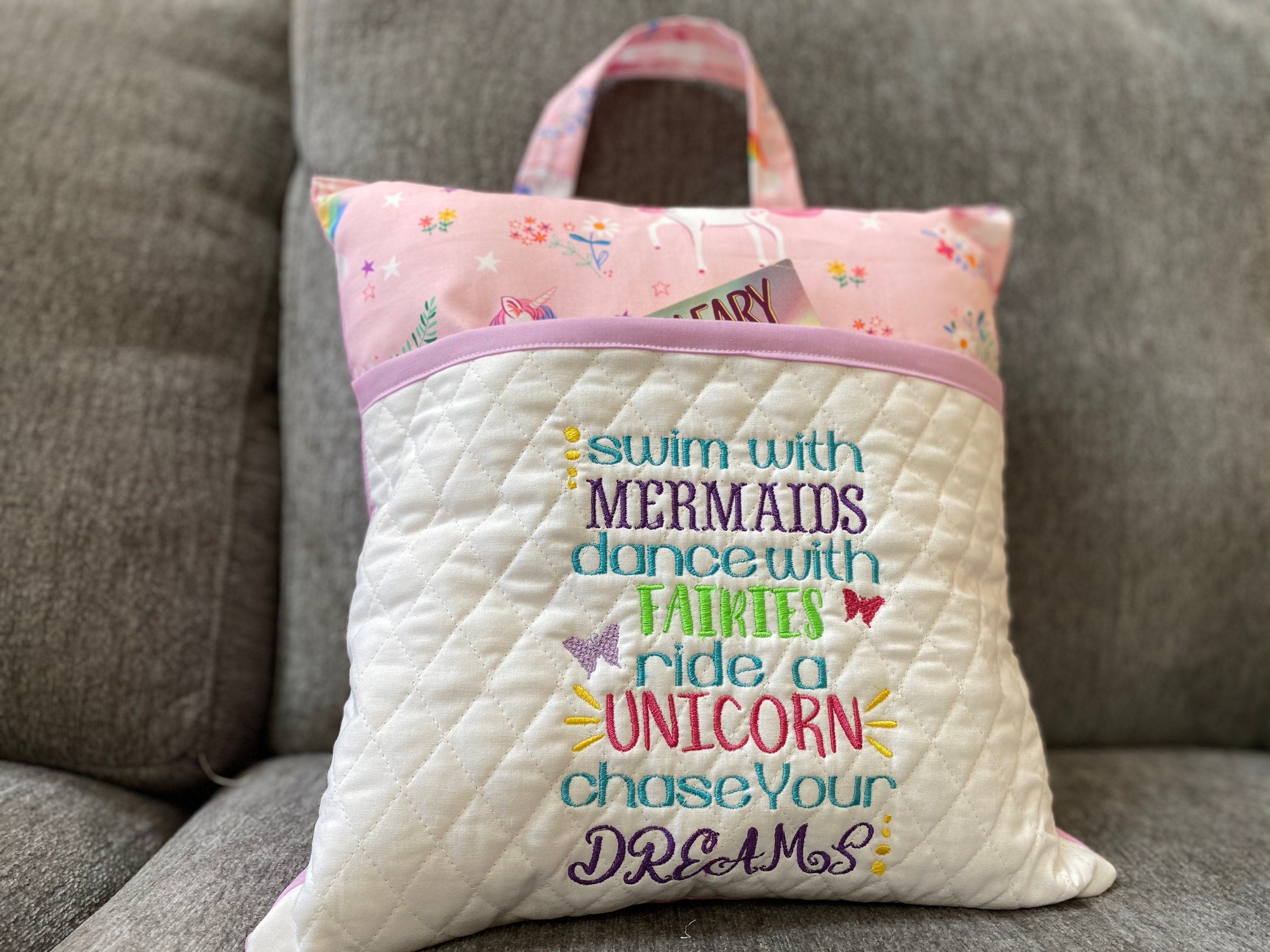 Unicorn hotsell reading pillow