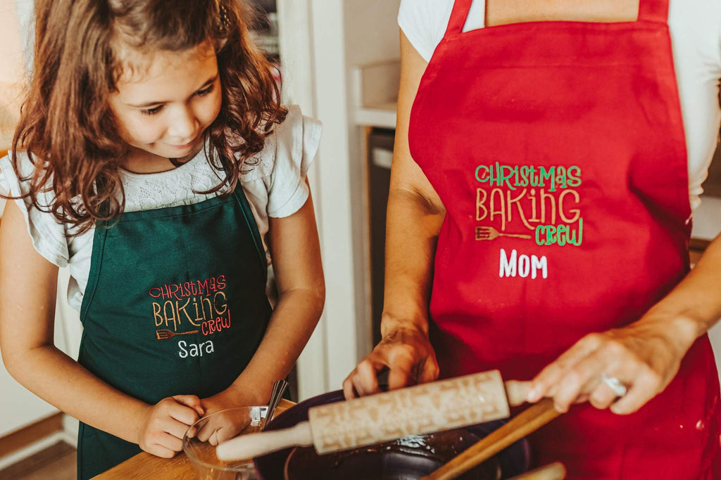 Apron Set Mommy and Me Cookie Baking Crew