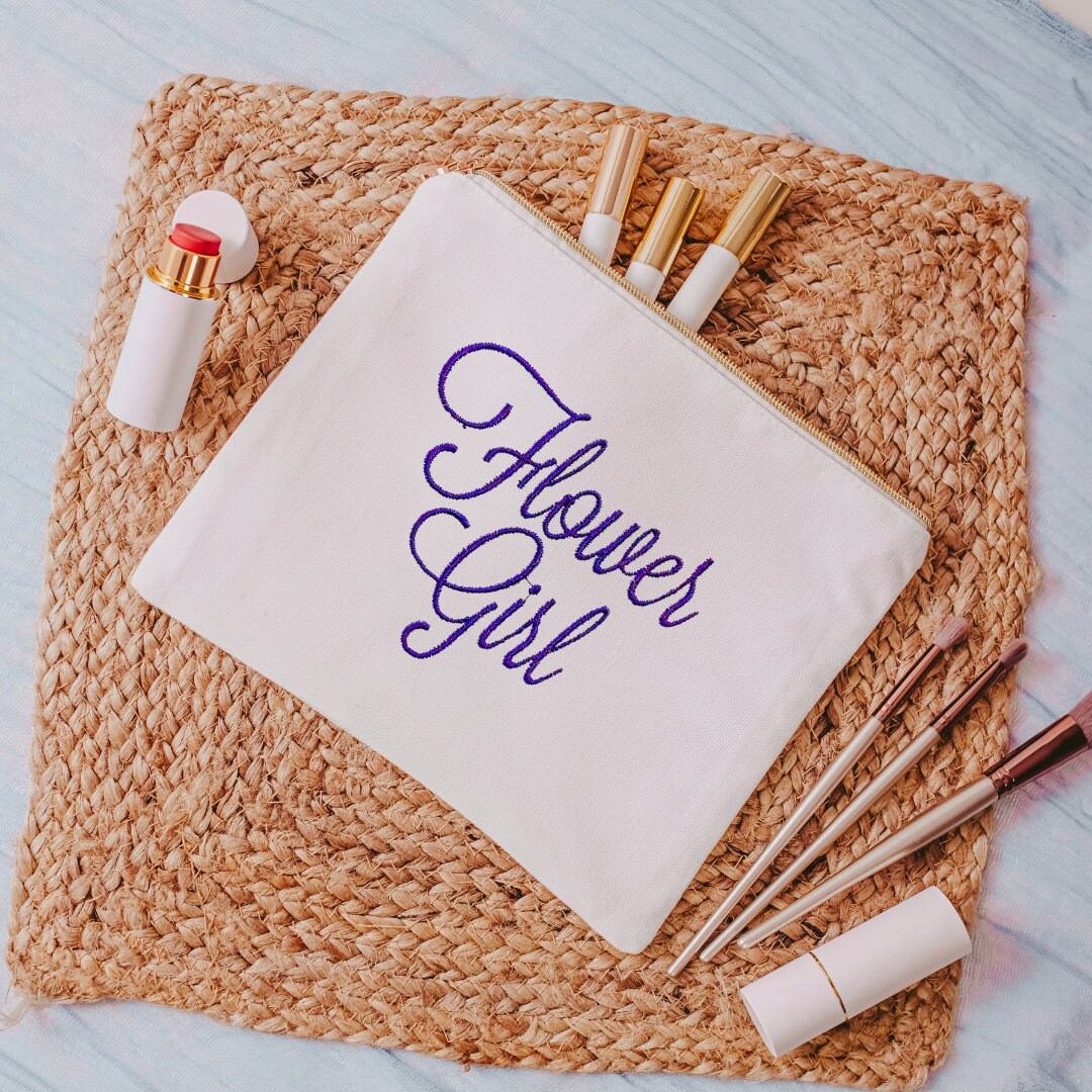 Flower girl makeup sales bag